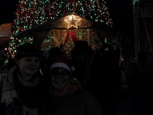 Unterm Weihnachtsbaum in Bethlehe